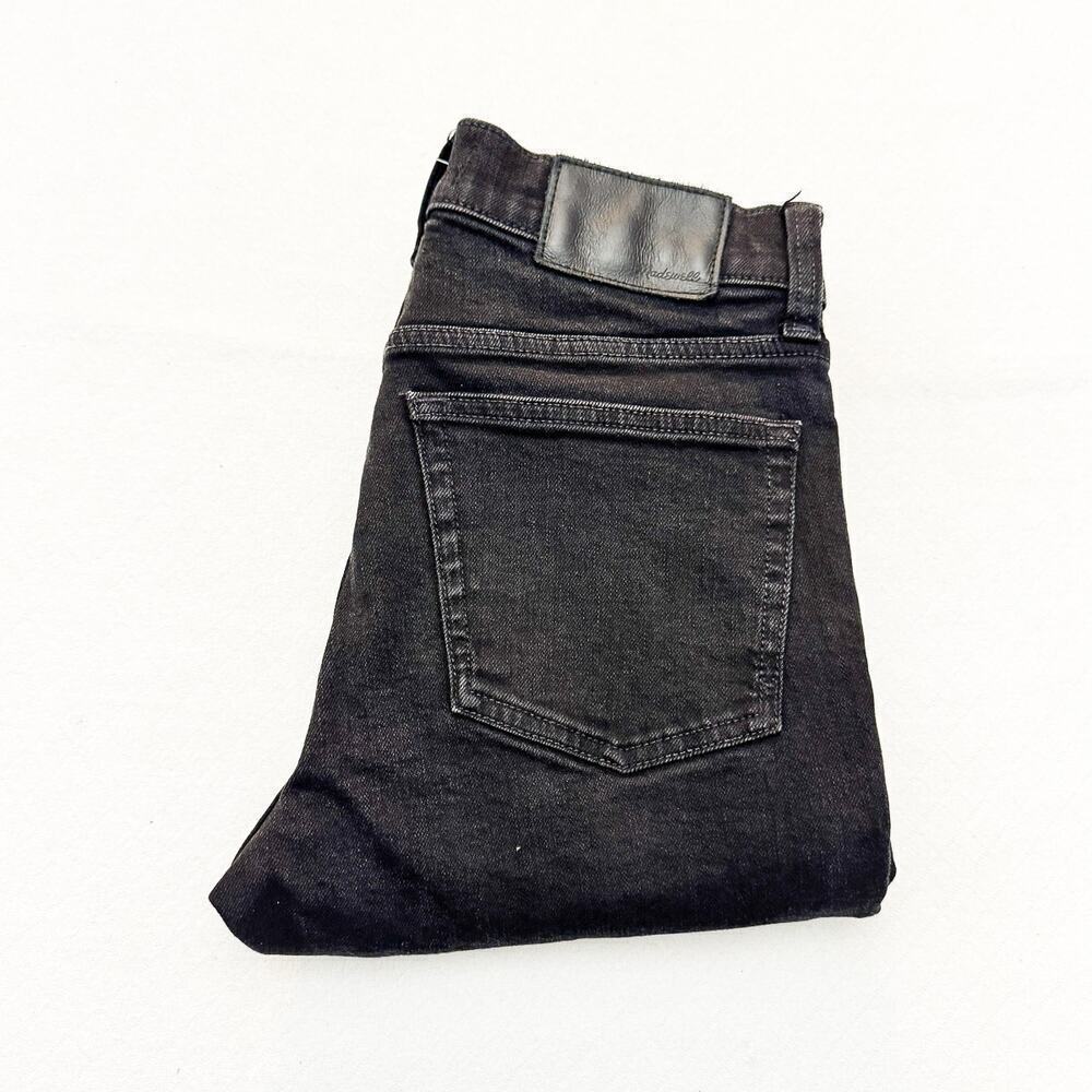 Madewell Men's Skinny Denim Jeans Black Charcoal Wash Size 29 x 30